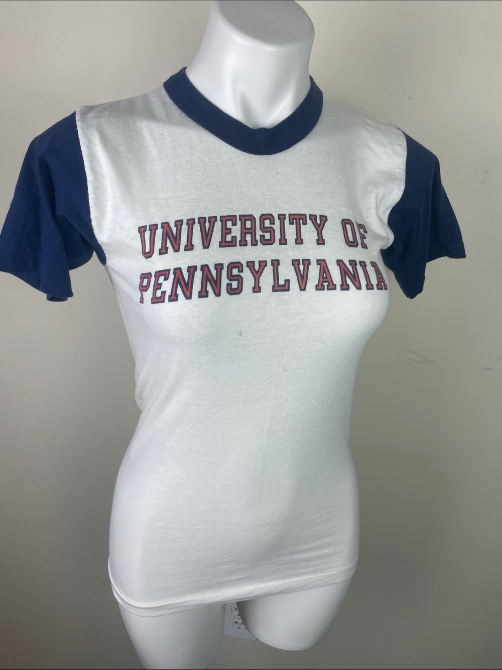 Trench Vintage Ringer Tee University of Pennsylvania